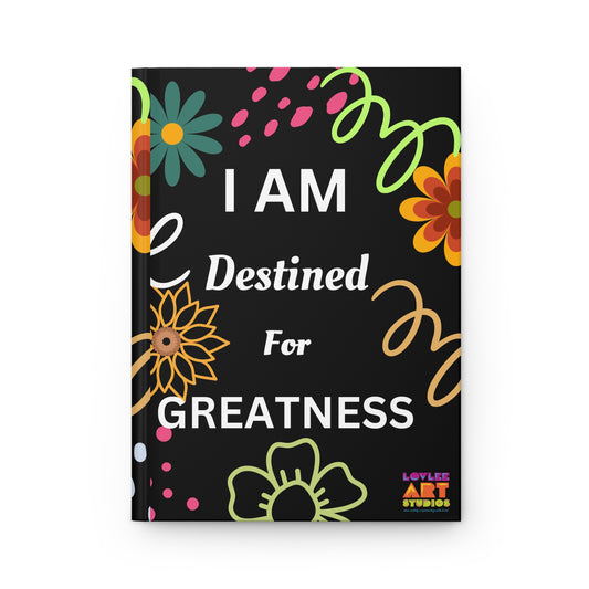 Destined for Greatness Hardcover Journal Matte