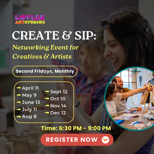 Create & Sip: Networking Event for Creatives & Artists