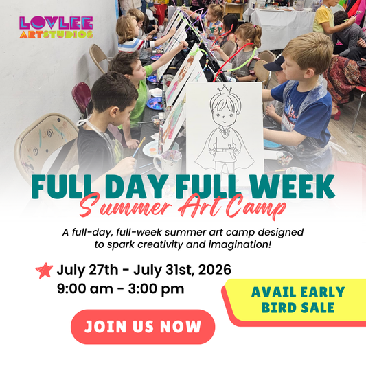 2026 Full Day Full Week Summer Art Camp