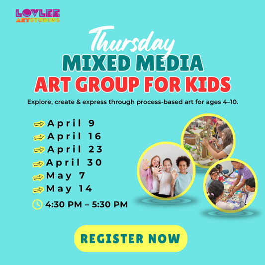 Thursday Mixed Media Art Group for Kids