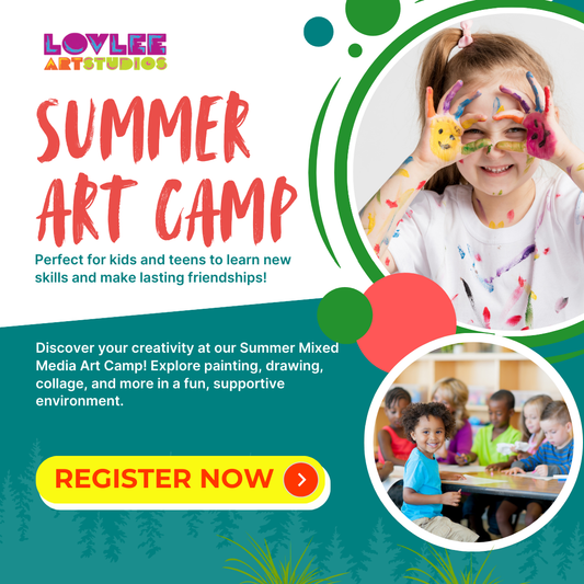 Mixed Media Summer Art Camp 2025 (Half-Day)