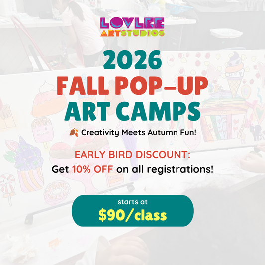 2026 Fall Pop-Up Art Camps