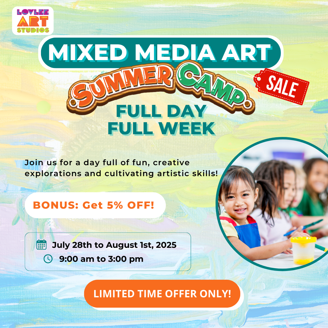 SALE: Full Day Full Week Summer Art Camp