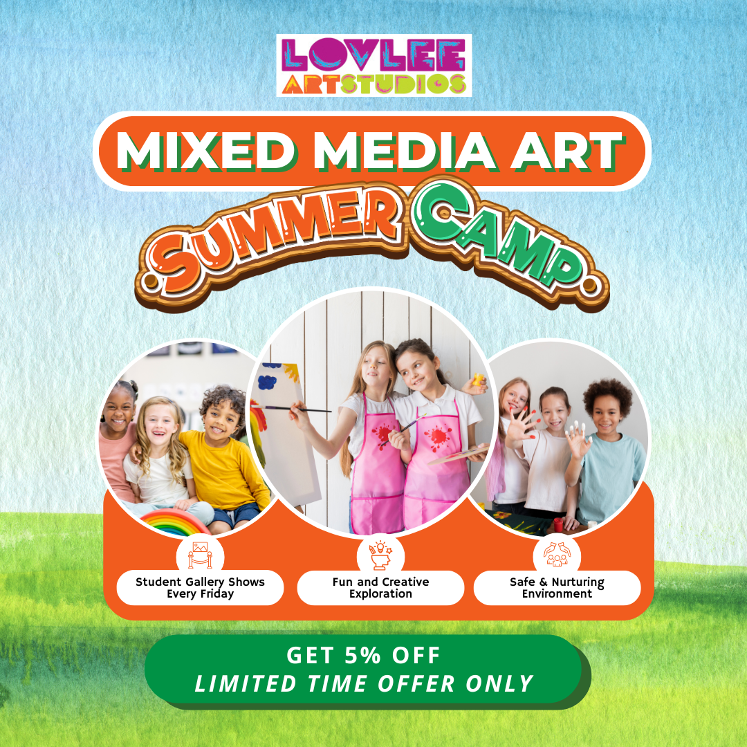 SALE: Mixed Media Summer Art Camp 2025 (Half-Day)